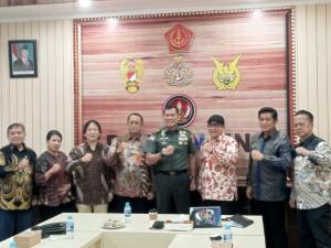 Panitia Temui Menkum dan Kapuspen TNI, Pemerintah Dukung Kongres Persatuan PWI